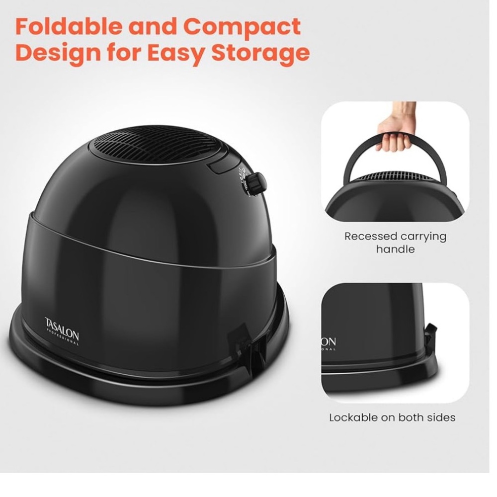 Black Foldable Hair Dryer